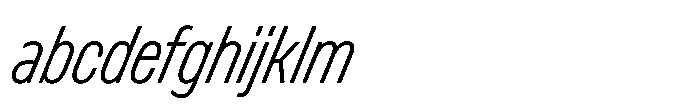 Nerissimo Light Super Italic FONT