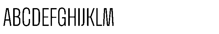Nerissimo Light Font UPPERCASE
