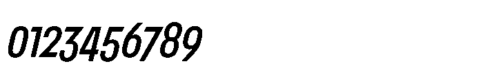 Nerissimo Regular Italic Font OTHER CHARS