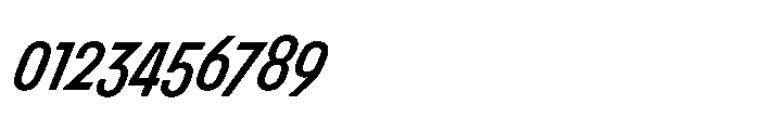 Nerissimo Regular Super Italic Font OTHER CHARS