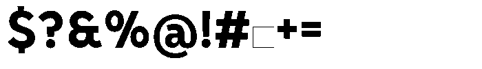 Neroa Font OTHER CHARS