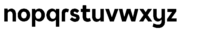 Neroa Font LOWERCASE