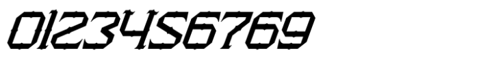 Nerog Gothic Italic Font OTHER CHARS