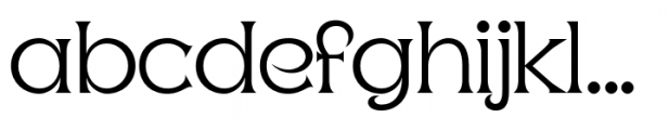 Nerone Light Font LOWERCASE