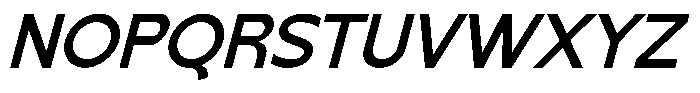 Nerva Archane Italic Font UPPERCASE