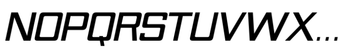 Nesobrite Black Italic Font UPPERCASE