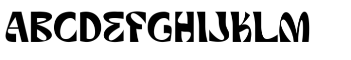Nestor Quirky Typeface Regular Font UPPERCASE