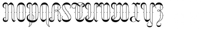 Netherland Perpendicular Light Font UPPERCASE