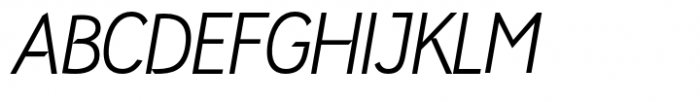 Nettle Sans Extra Light Italic Font UPPERCASE