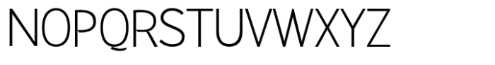 Nettle Sans Thin Font UPPERCASE
