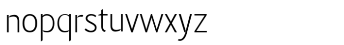 Nettle Sans Thin Font LOWERCASE