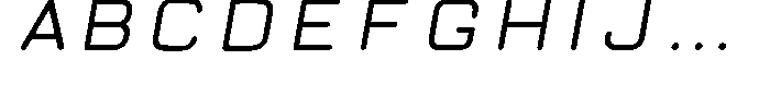 Neu T Neu-T Bold Italic FONT