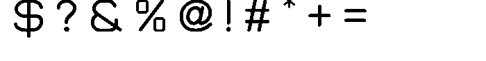 Neu T Neu-T Bold Font OTHER CHARS