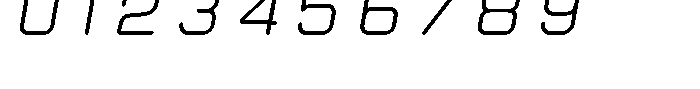 Neu T Neu-T Italics Font OTHER CHARS