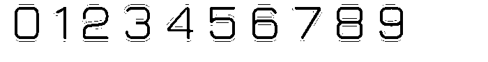 Neu T Neu-T_Emboss Regular Font OTHER CHARS