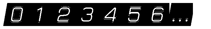 Neu T Neu-T_Emboss_LBL Italic Font OTHER CHARS