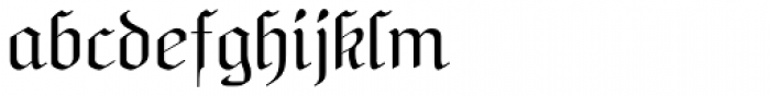 NeuAltisch Regular Font LOWERCASE