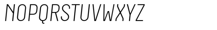 Neubau Pro Lt-Italic Font UPPERCASE