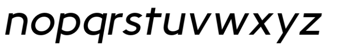 Neubaufra Italic Font LOWERCASE