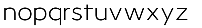 Neubaufra Light Font LOWERCASE