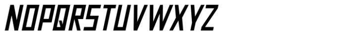 Neuborn Medium Italic Font UPPERCASE