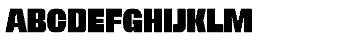 Neubricks Bold Font UPPERCASE