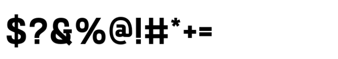 Neubrutalism Bold Font OTHER CHARS