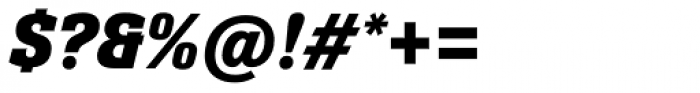 Neue Aachen Pro SemiBold Italic Font OTHER CHARS