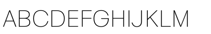 Neue Alte Grotesk Extra Light Font UPPERCASE