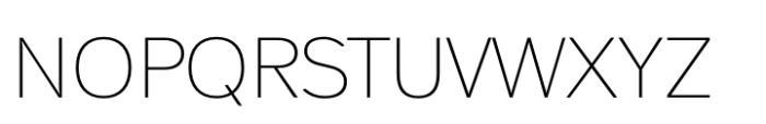 Neue Alte Grotesk Extra Light Font UPPERCASE