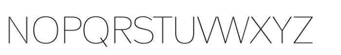 Neue Alte Grotesk Thin Font UPPERCASE
