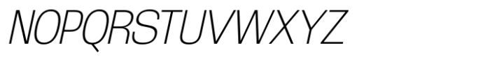 Neue Asgraf Thin Italic Font UPPERCASE