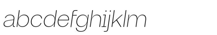 Neue Augenblick Thin Italic FONT