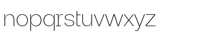 Neue Augenblick Thin Font LOWERCASE