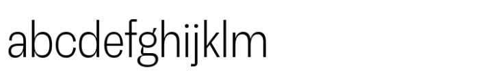 Neue Faktum Condensed ExtraLight FONT