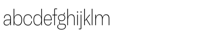 Neue Faktum Condensed Thin FONT