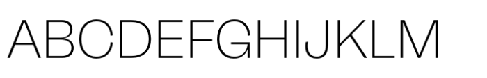 Neue Freigeist ExtraLight Font UPPERCASE