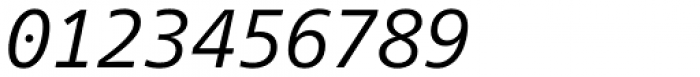Neue Frutiger 1450 Pro Medium Italic Font OTHER CHARS