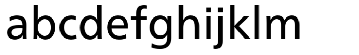 Neue Frutiger Cyrillic Regular Font LOWERCASE