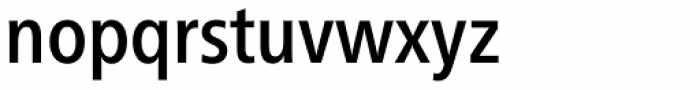 Neue Frutiger Paneuropean W1G Condensed Medium Font LOWERCASE