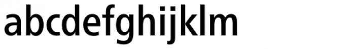 Neue Frutiger Pro Cyrillic Condensed Medium Font LOWERCASE