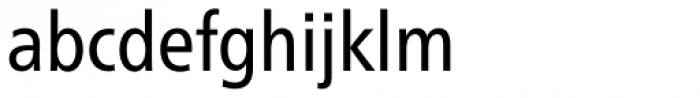 Neue Frutiger Pro Cyrillic Condensed Regular Font LOWERCASE