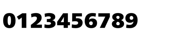 Neue Frutiger Thai Traditional Extra Black Font OTHER CHARS