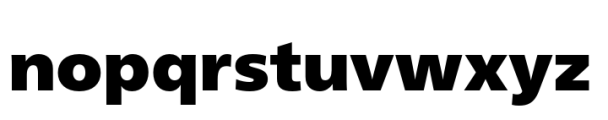 Neue Frutiger Thai Traditional Extra Black Font LOWERCASE