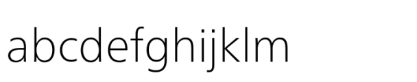 Neue Frutiger Thai Traditional Thin FONT