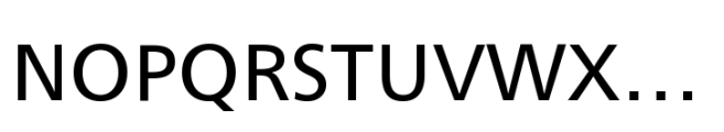 Neue Frutiger Variable Pro Roman Font UPPERCASE