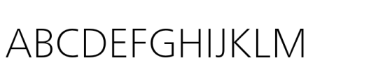 Neue Frutiger Vietnamese Thin Font UPPERCASE
