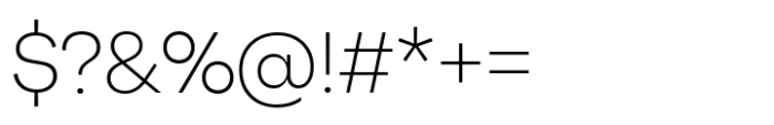 Neue Galano Extra Light Font OTHER CHARS