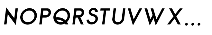 Neue George Pro Semibold Italic Font UPPERCASE