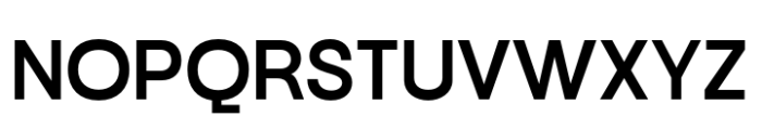 Neue Gothama Medium Font UPPERCASE